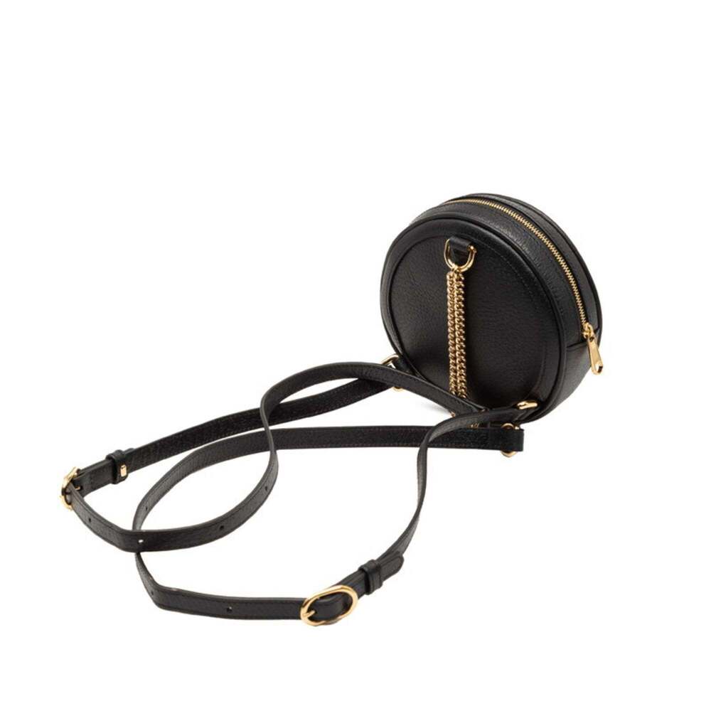 GUCCI Authentic Black Leather Backpack - Picture 2 of 6